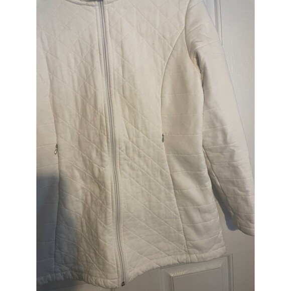 The North Face Caroluna Jacket Coat Women's Large White Sherpa Lined 5600 - Picture 7 of 7